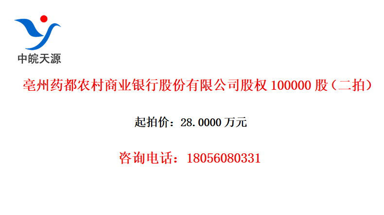 ҩũҵйɷ޹˾Ȩ100000ɣģ