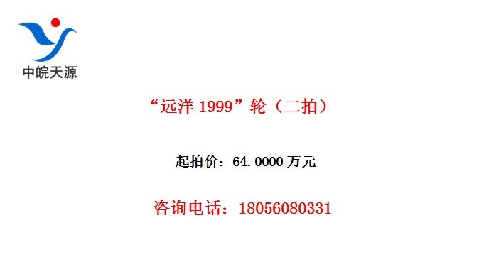 “远洋1999”轮（二拍）