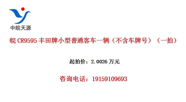 ��CR9595������С����ͨ�ͳ�һ�����������ƺţ���һ�ģ�